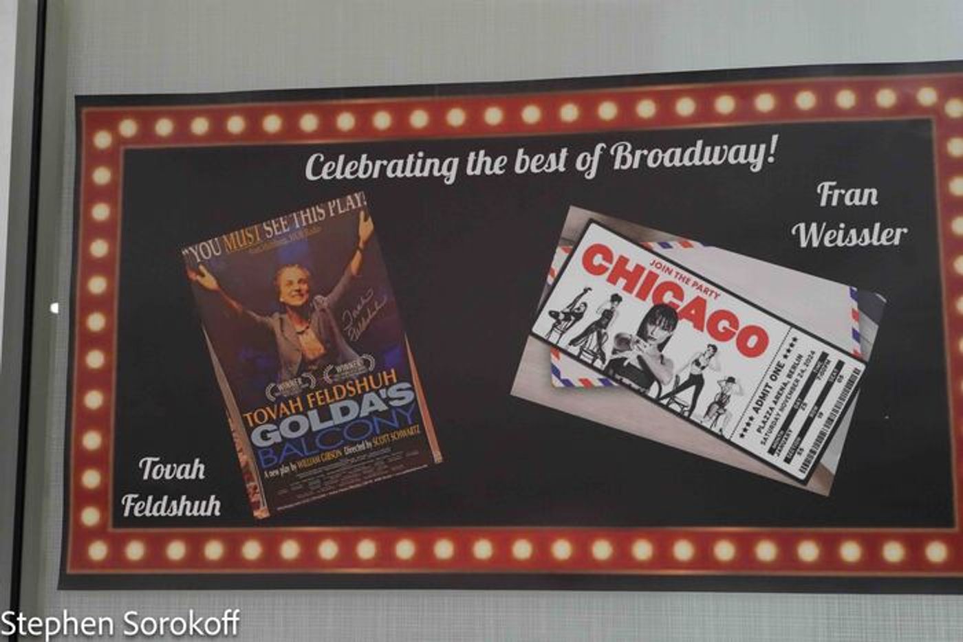 Photos: Tovah Feldshuh and Broadway Producer Fran Weissler Honored in Palm Beach  Image