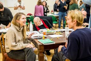 Lily Rabe and Levon Hawke @ BroadwayWorld Lily Rabe and Levon Hawke Photo