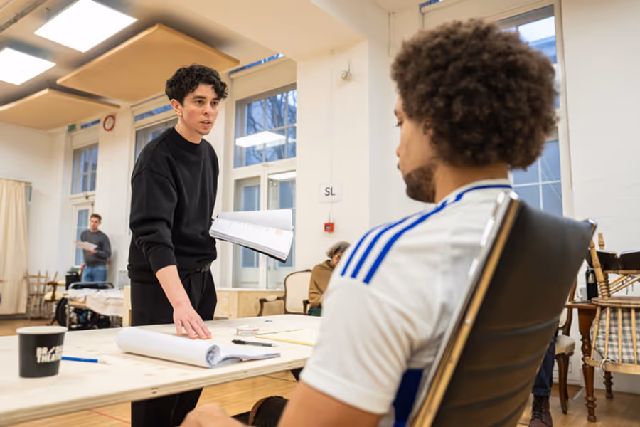 Photos: Jonathan Bailey Rehearses For RICHARD II Image