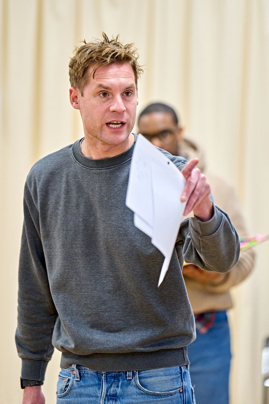 Photos: Jonathan Bailey Rehearses For RICHARD II Image