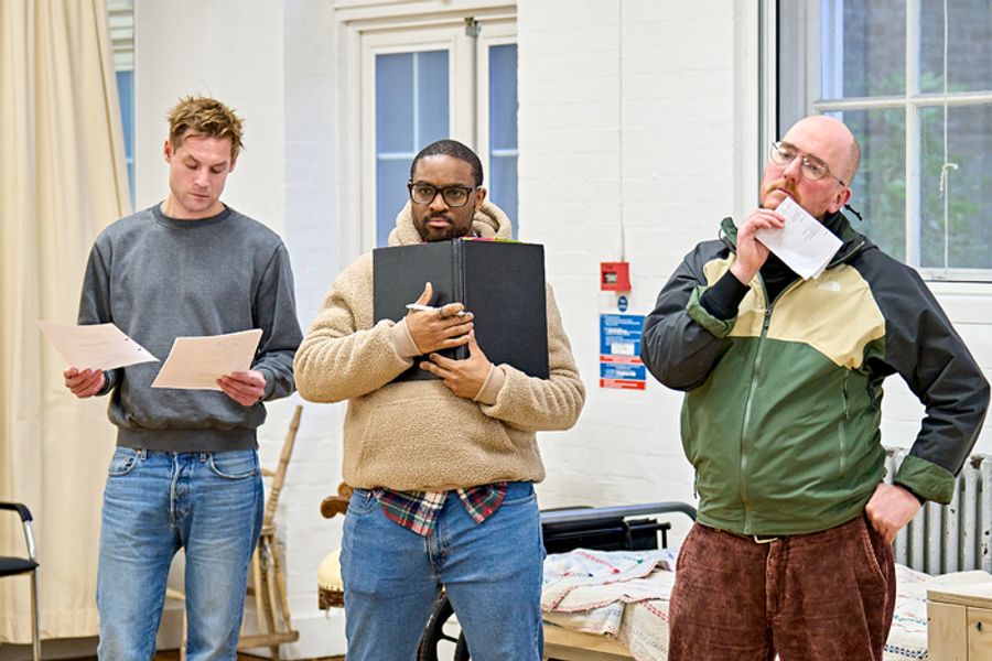 Photos: Jonathan Bailey Rehearses For RICHARD II Image