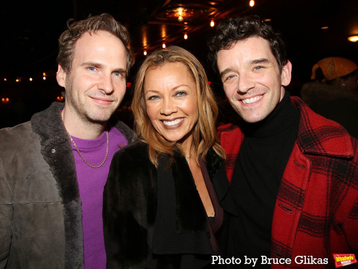 Vanessa Williams, Michael Urie, Ryan Spahn at 