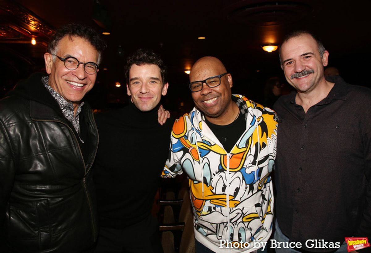 Brian Stokes Mitchell, Michael Urie, Jamies Monroe Iglehart, Jimmy Smagula at 