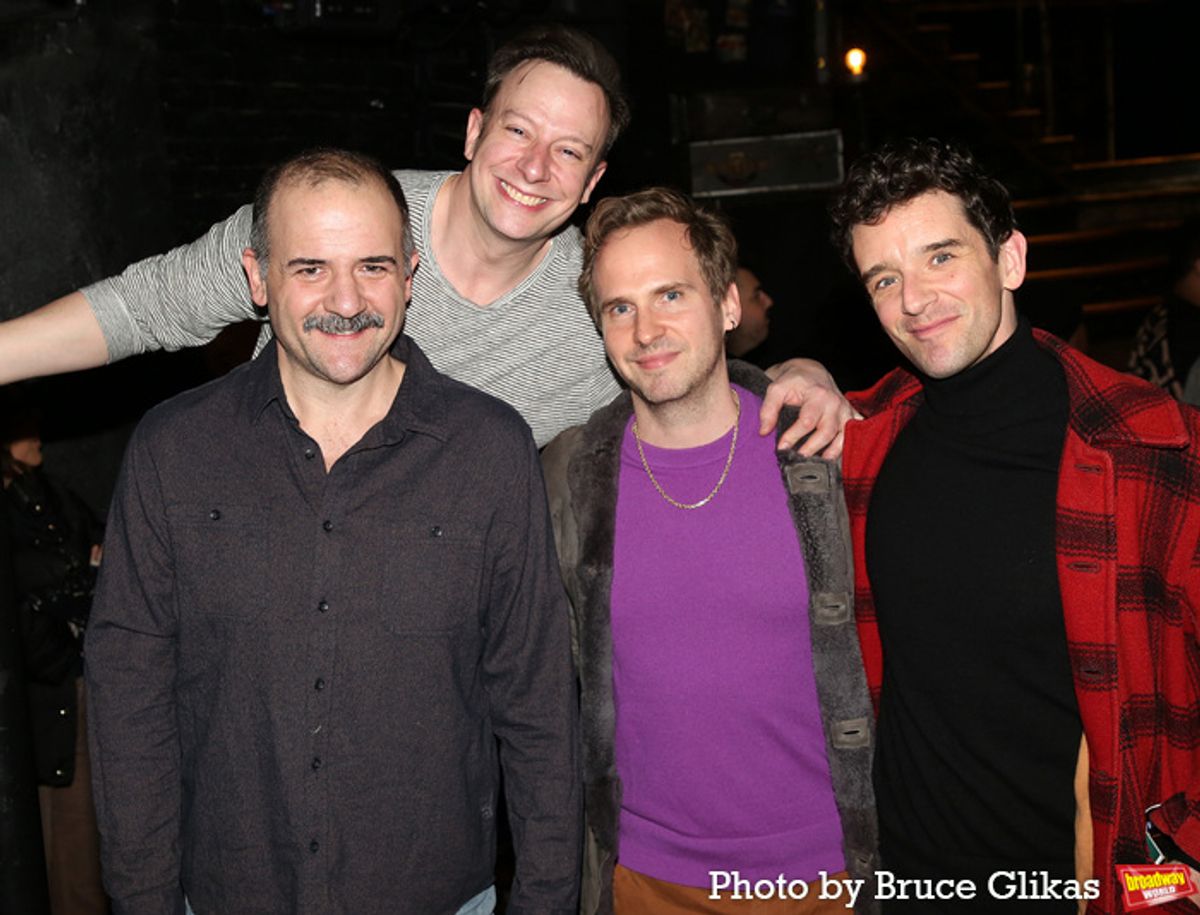 Jimmy Smagula, Tally Sessions, Ryan Spahn, Michael Urie at 