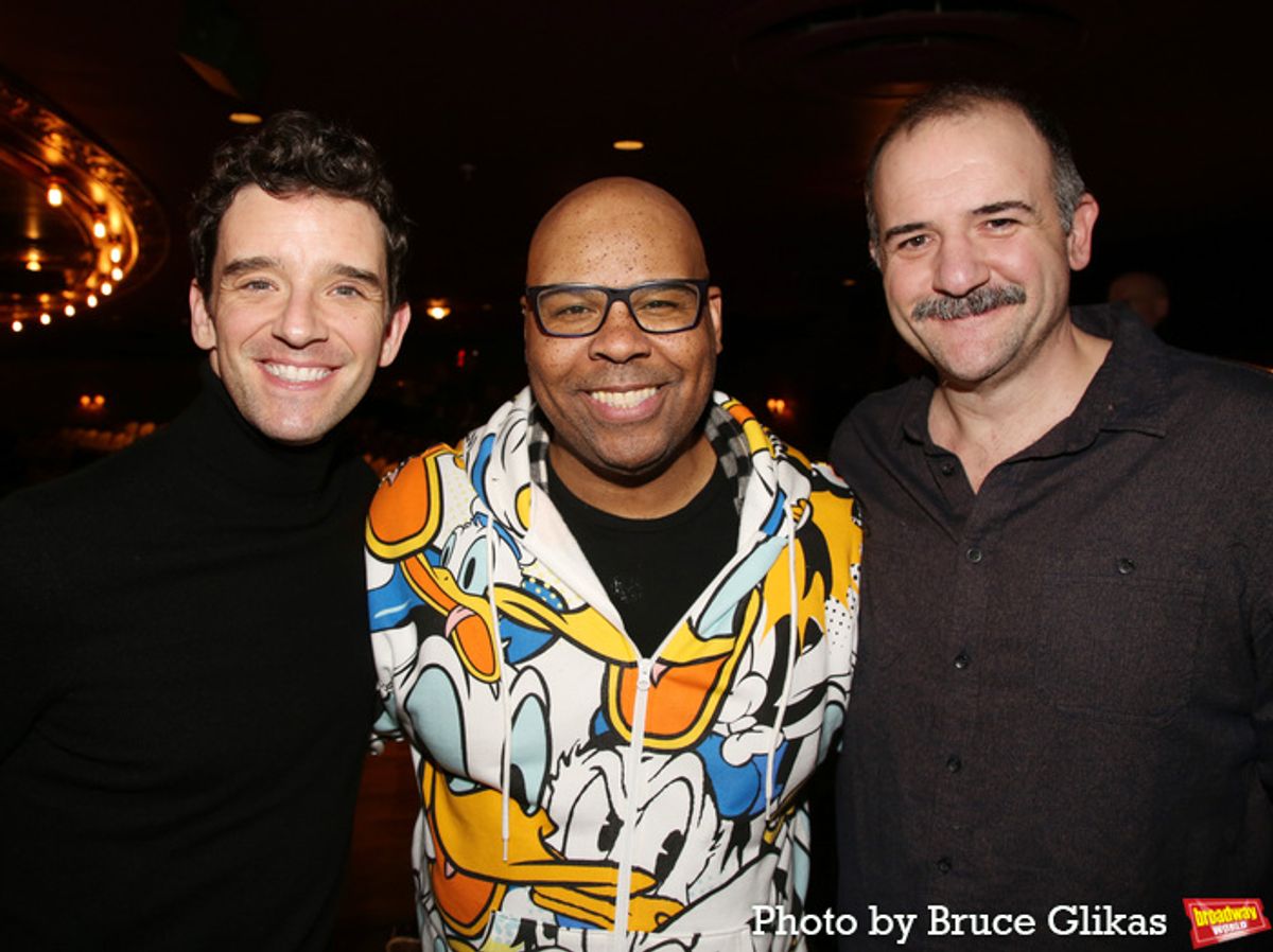 Michael Urie, James Monroe Iglehart, Jimmy Smagula at 