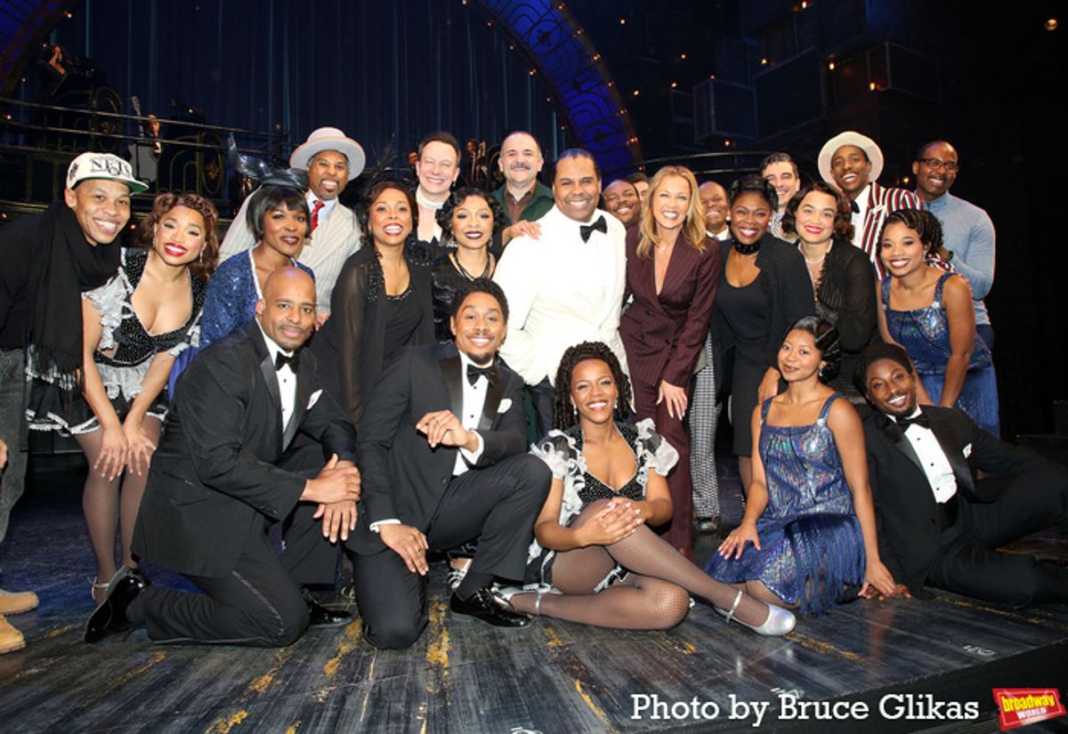Cast of a Wonderful World with Vanessa Williams at 