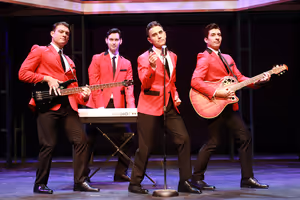 Domenic Servidio, Quinn Corcoran, Joshua Charles Skurnik and Nathan Cockroft @ BroadwayWorld Domenic Servidio, Quinn Corcoran, Joshua Charles Skurnik and Nathan Cockroft Photo