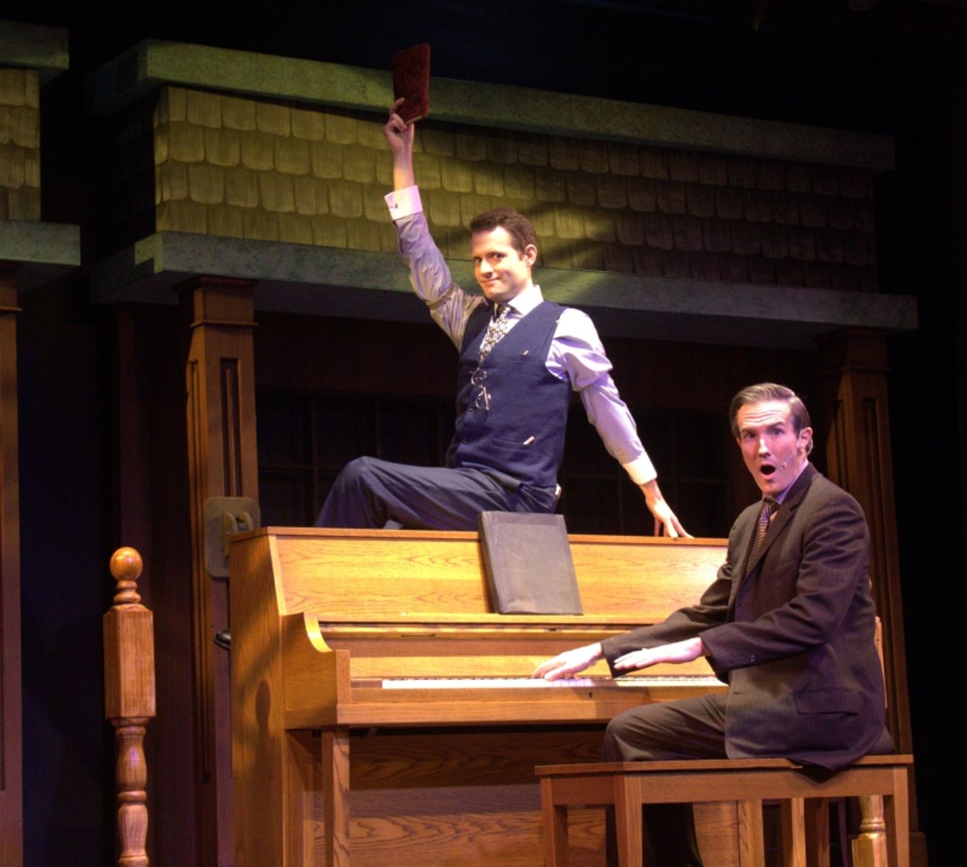 Interview: Josh Glacken And Robbie Harrison of MURDER FOR TWO at Dutch Apple Dinner Theatre  Image