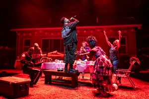 Sheldon D. Brown, Ronald L. Conner, Trumane Alston, E. Faye Butler, Ireon Roach and Anji White @ BroadwayWorld Sheldon D. Brown, Ronald L. Conner, Trumane Alston, E. Faye Butler, Ireon Roach and A Photo