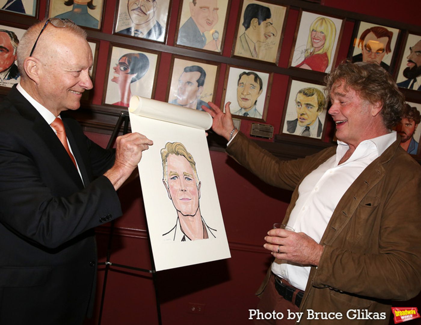 Photos: PERFECT CRIME's John Schneider Receives Sardi's Caricature Photos: PERFECT CRIME's John Schneider Receives Sardi's Caricature Image