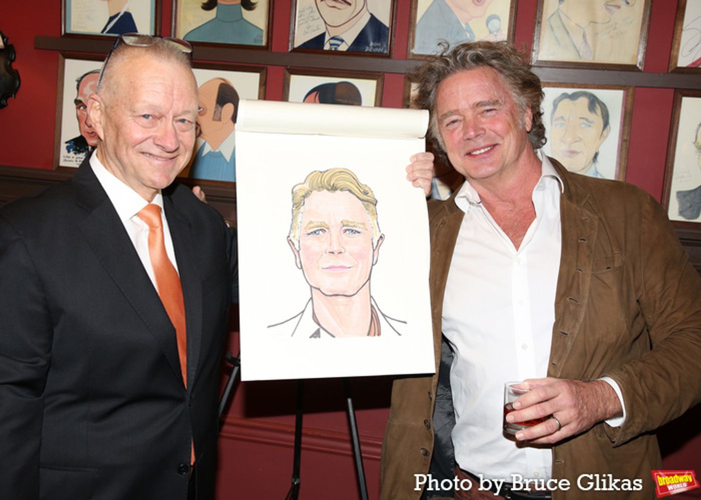 Photos: PERFECT CRIME's John Schneider Receives Sardi's Caricature Photos: PERFECT CRIME's John Schneider Receives Sardi's Caricature Image