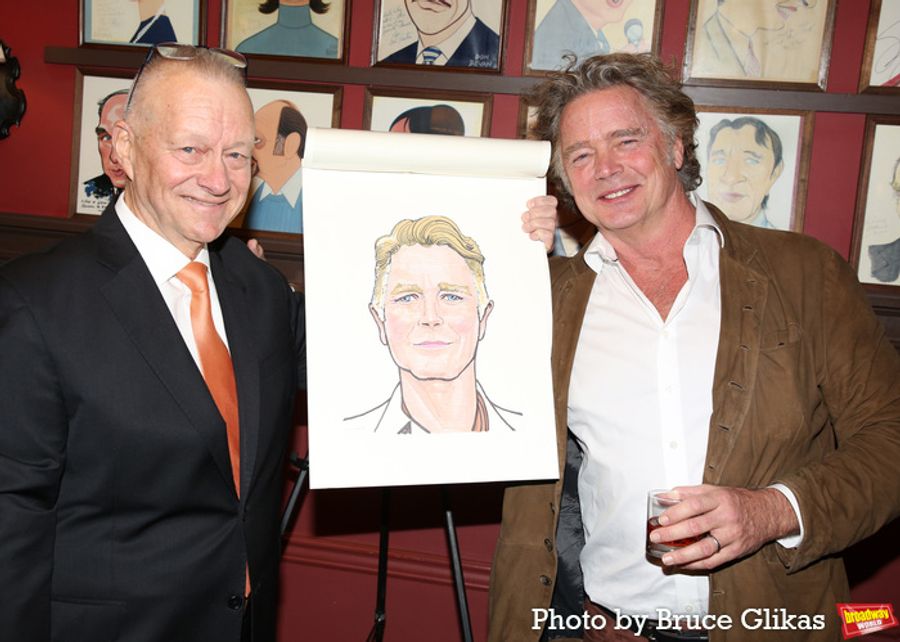 Photos: PERFECT CRIME's John Schneider Receives Sardi's Caricature  Image