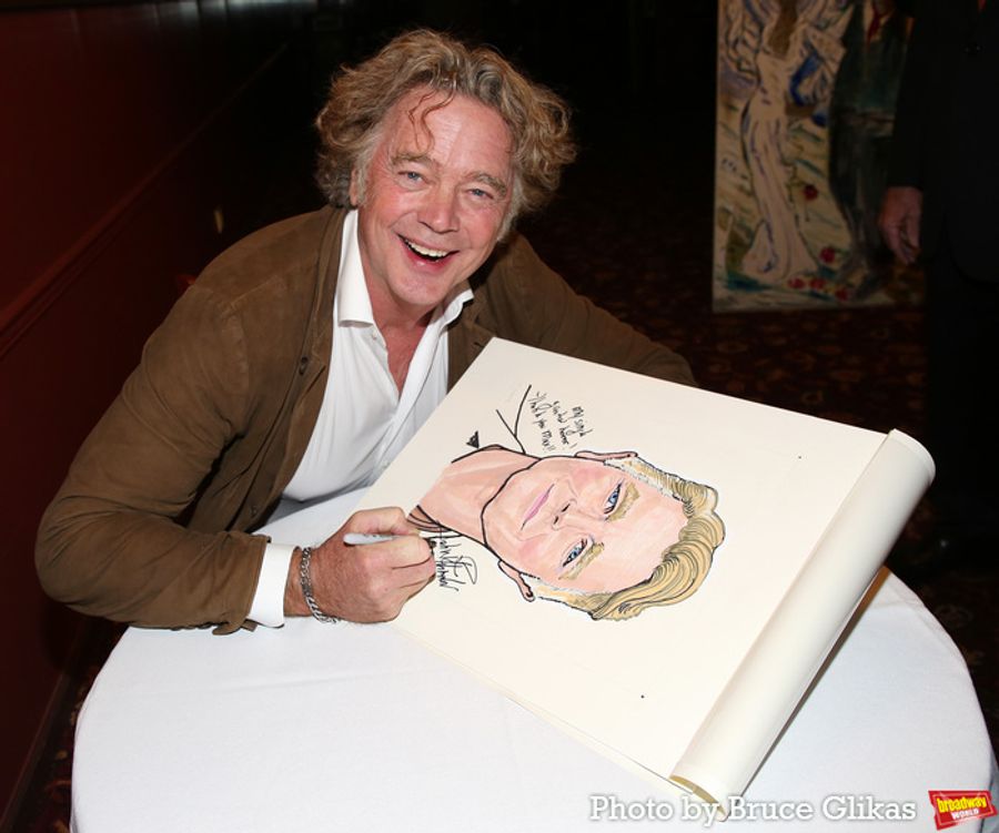 Photos: PERFECT CRIME's John Schneider Receives Sardi's Caricature  Image