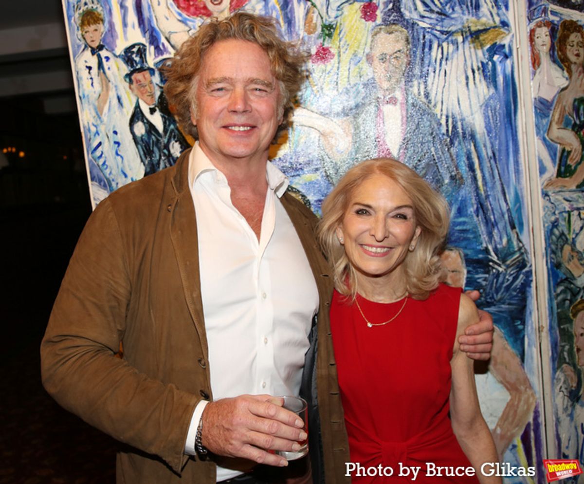 John Schneider and Catherine Russell  at 