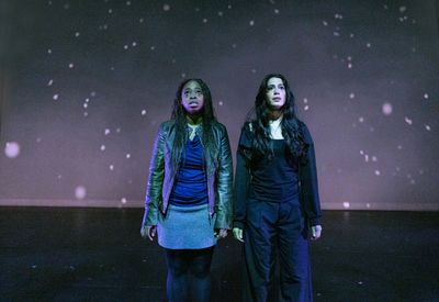 Alinca Hamilton and Darlenis Duran  Photo