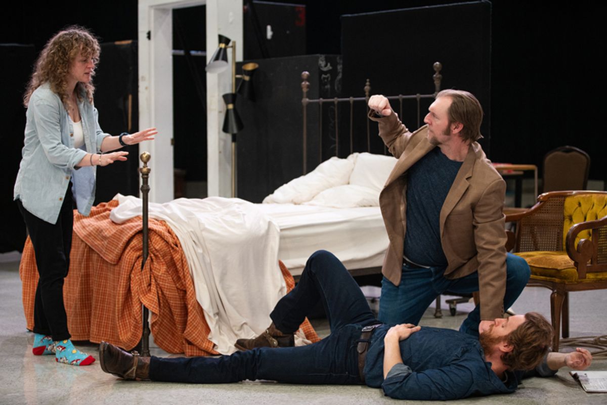 Caroline Neff, Nick Gehlfuss and Cliff Chamberlain at 