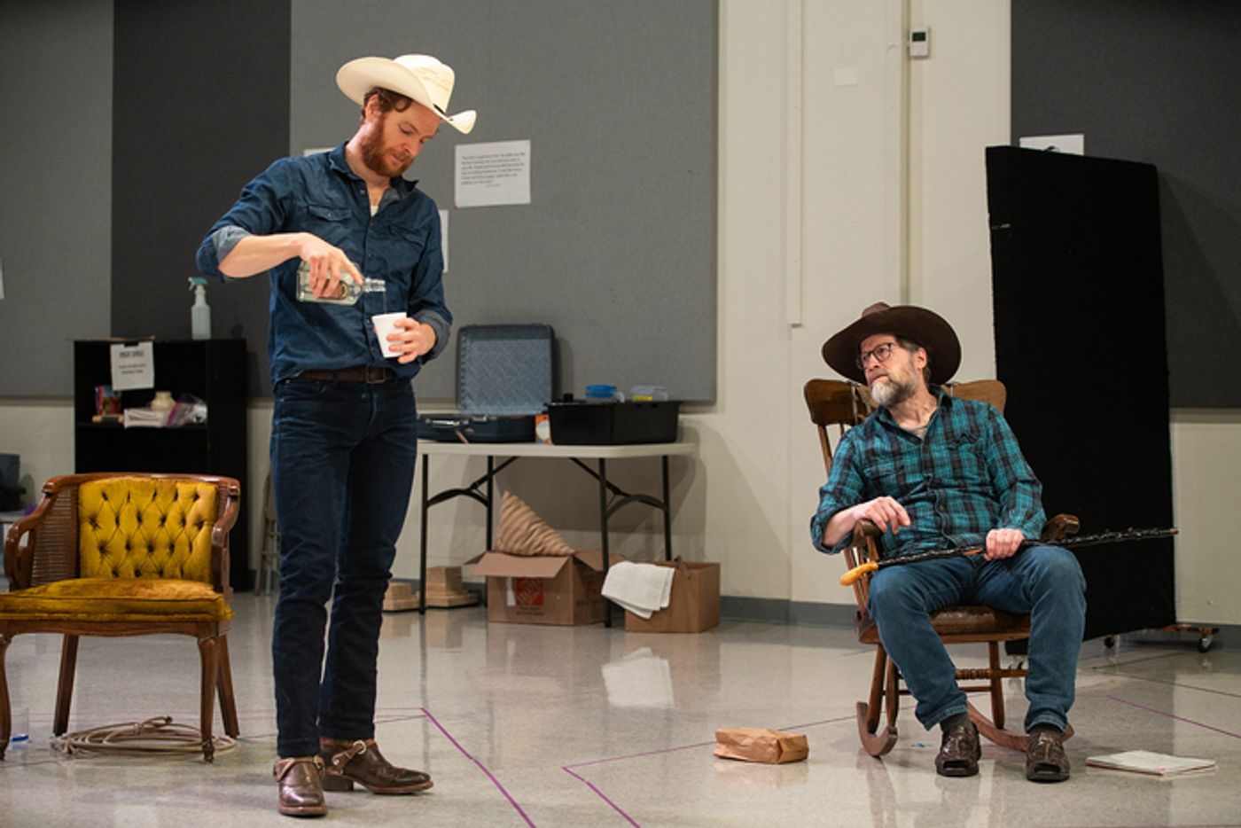 Photos: FOOL FOR LOVE In Rehearsal At Steppenwolf Theatre Company Photos: FOOL FOR LOVE In Rehearsal At Steppenwolf Theatre Company Image