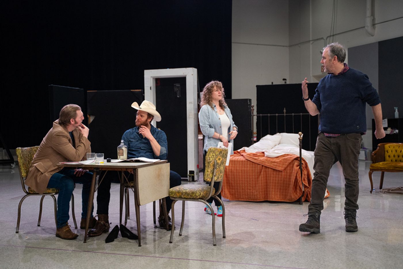 Photos: FOOL FOR LOVE In Rehearsal At Steppenwolf Theatre Company Photos: FOOL FOR LOVE In Rehearsal At Steppenwolf Theatre Company Image