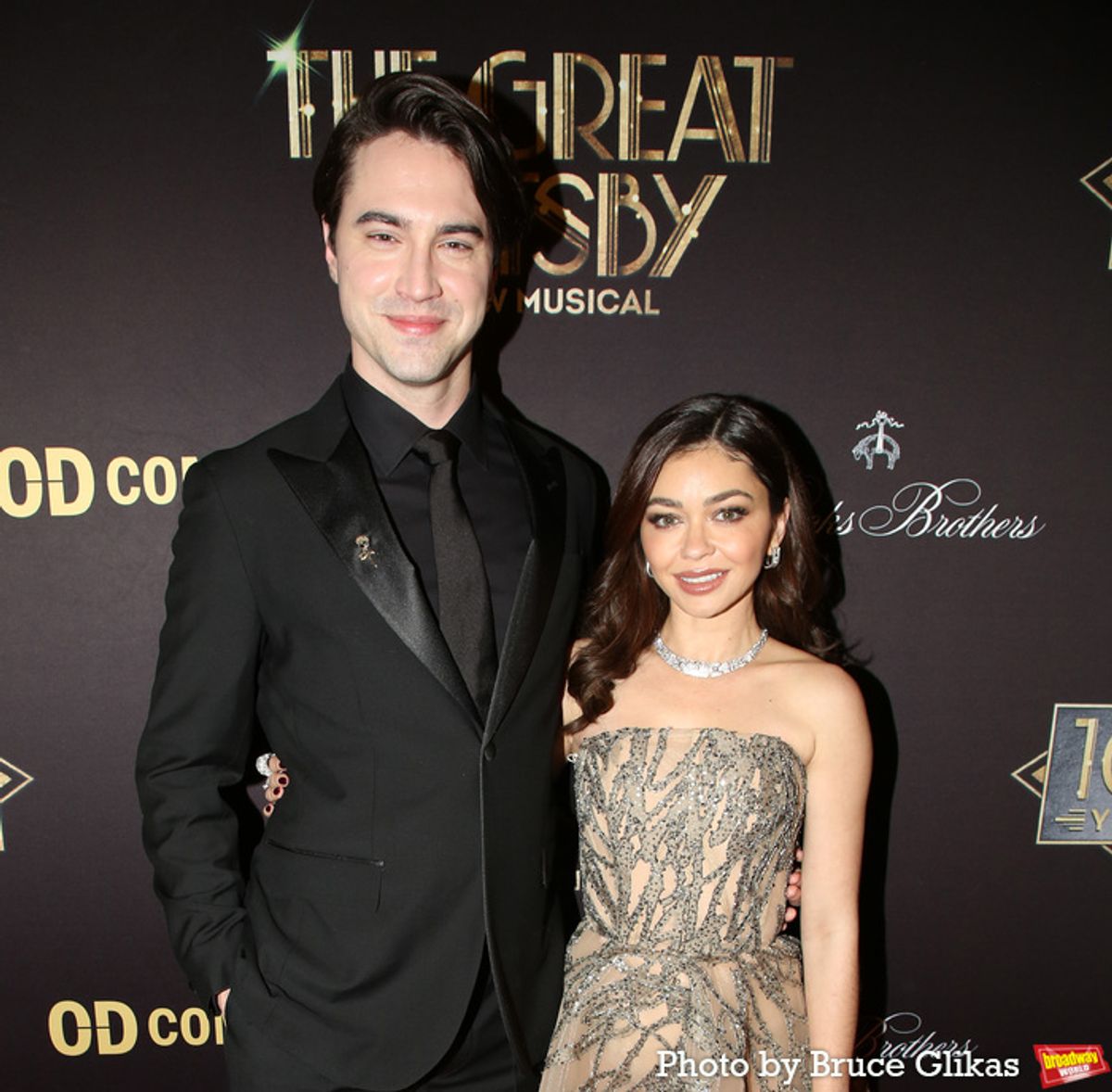 Ryan McCartan and Sarah Hyland at 