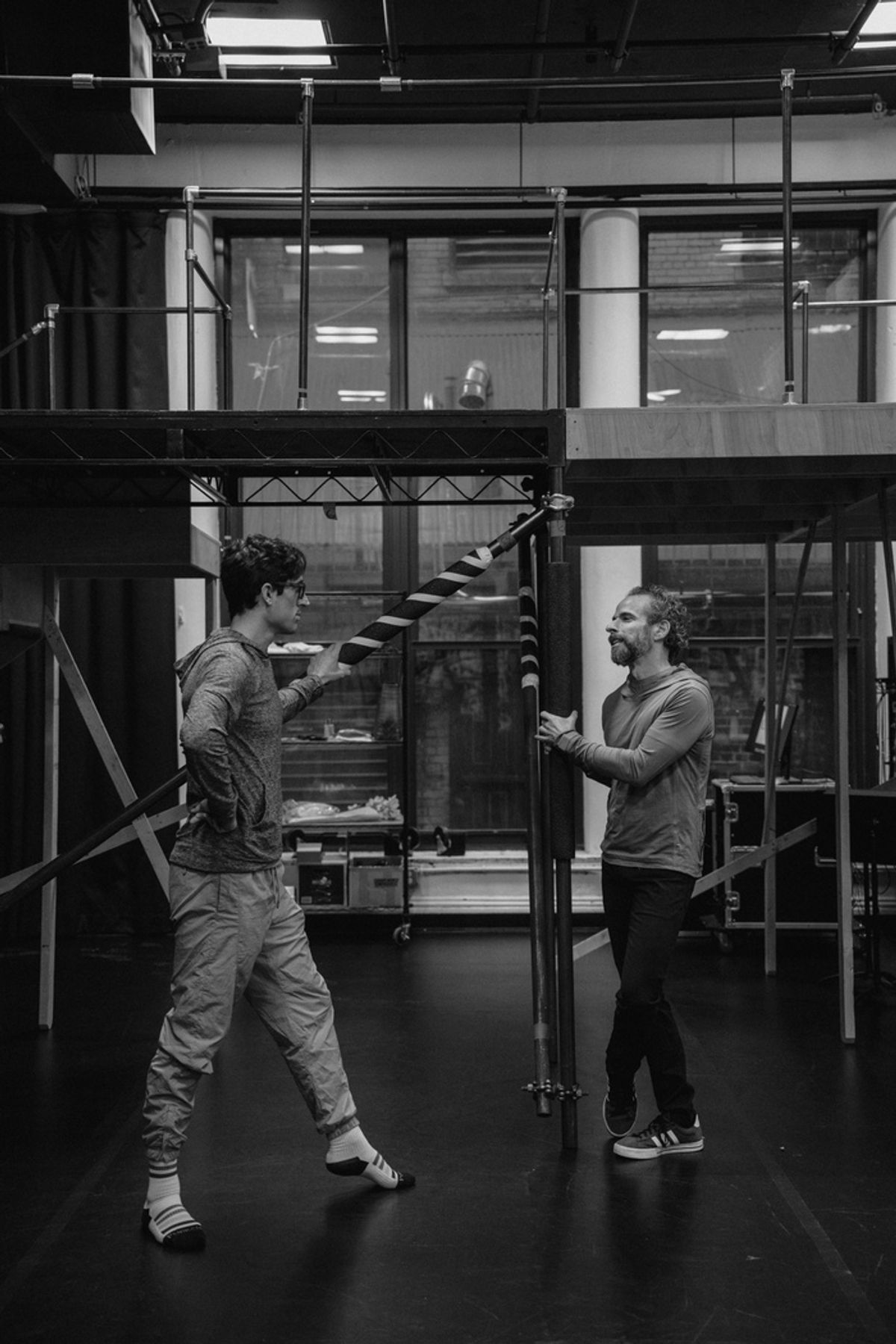 Justin Peck and Dean Sharenow at 