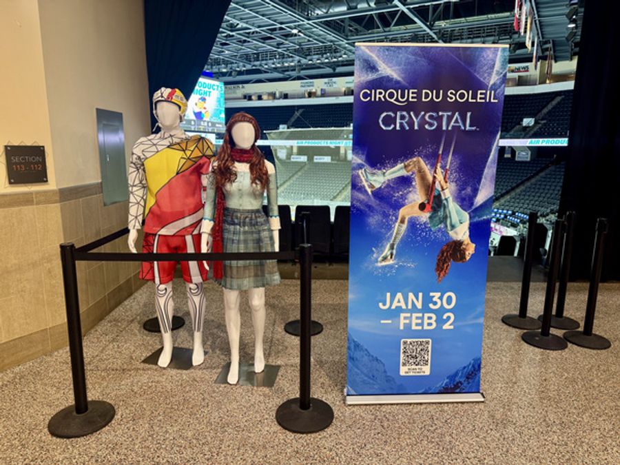 Photos: Cirque Du Soleil CRYSTAL Costume Installation On Display At PPL Center Image