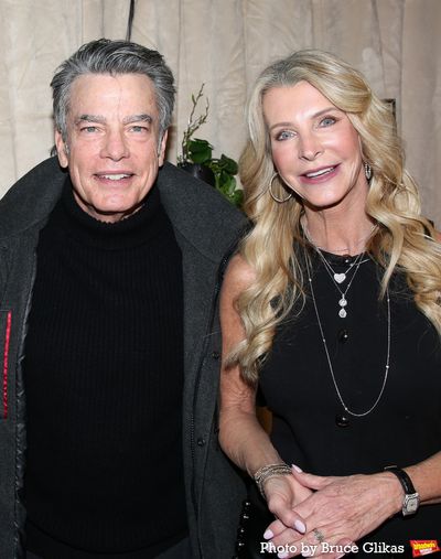 Peter Gallagher and Joan Vassos Photo