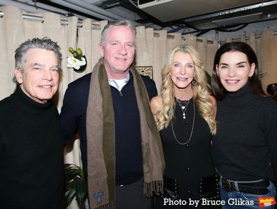 Peter Gallagher and Julianna Margulies with Chock Chapple and Joan Vassos Photo