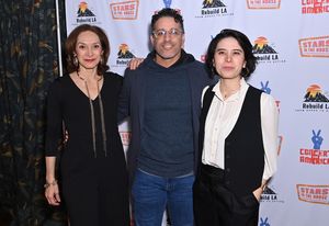 NEW YORK, NEW YORK - JANUARY 20: (L-R) Gabriela Garcia, Luis Salgado and Majo Ferrucho attend the Concert for America 2025 at The Town Hall on January 20, 2025 in New York City. (Photo by Bryan Bedder/Getty Images for Concert for America) @ BroadwayWorld NEW YORK, NEW YORK - JANUARY 20: (L-R) Gabriela Garcia, Luis Salgado and Majo Ferruch Photo