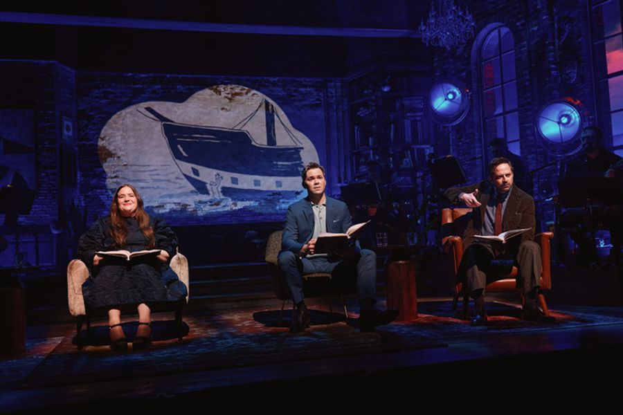 Photos: Lin-Manuel Miranda, Aidy Bryant, Nick Kroll & Andrew Rannells in ALL IN: COMEDY ABOUT LOVE  Image
