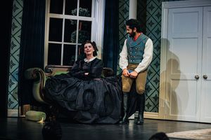 Betty Gilpin and Chris Renfro Photo