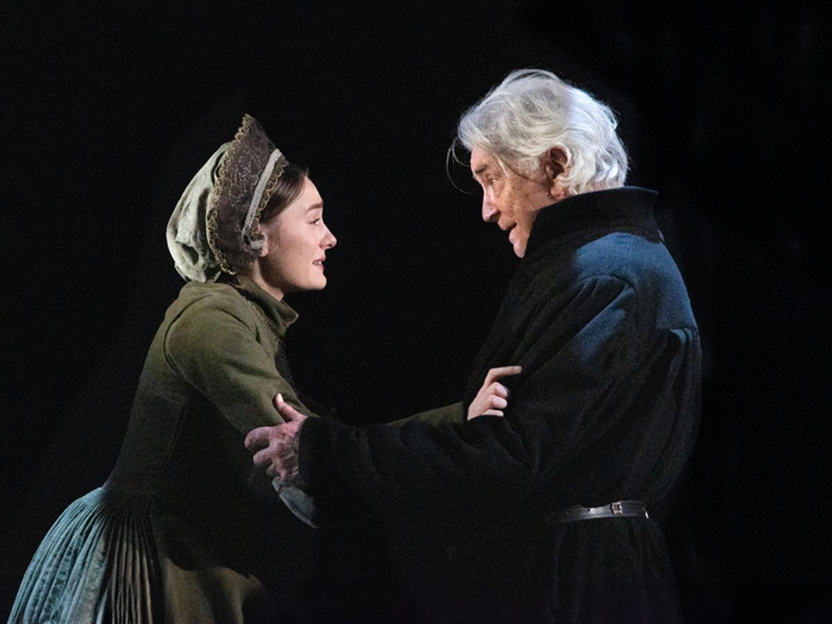 Annie Kingsnorth and Martin Shaw at 