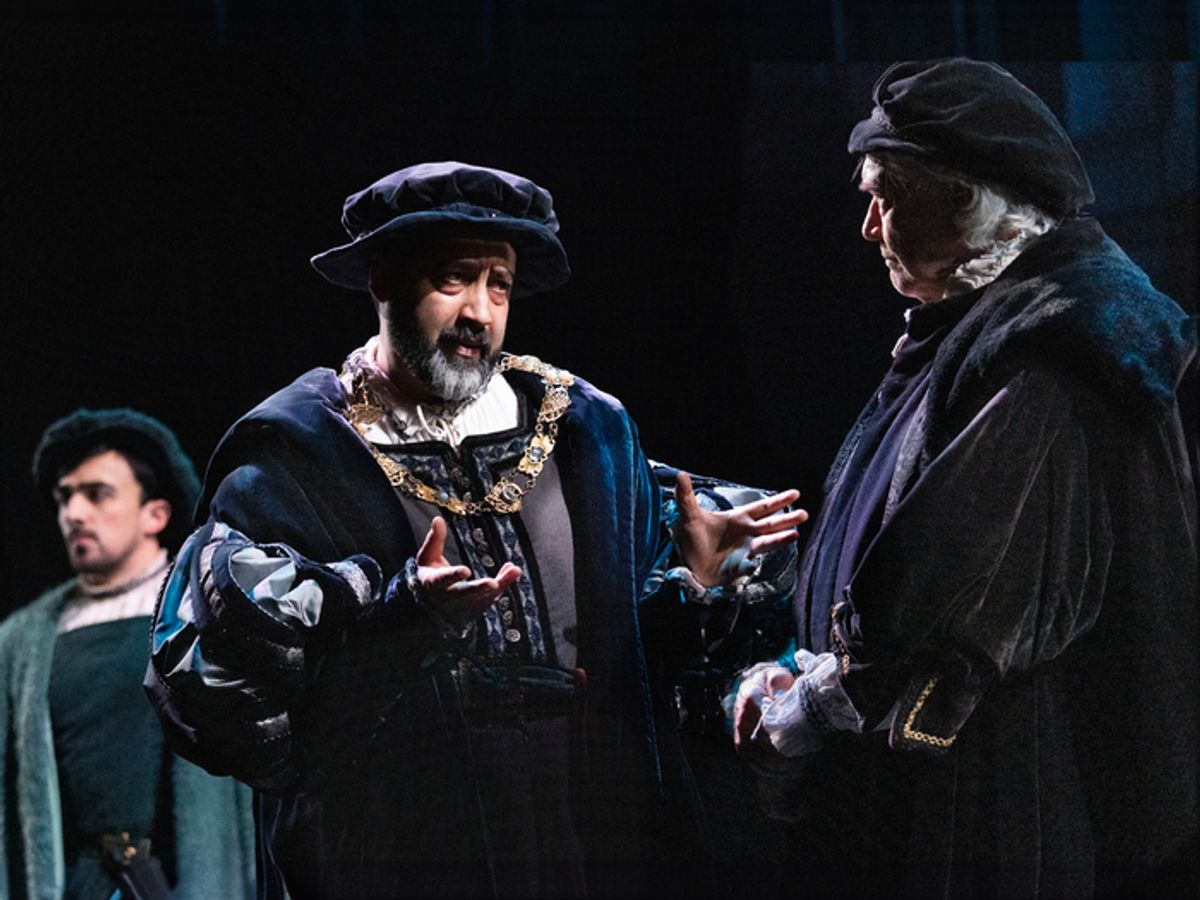 Asif Khan and Martin Shaw at 