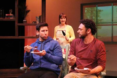 Eric Patrick Harper, Andrea Flowers and Justin Lawrence Barnes Photo