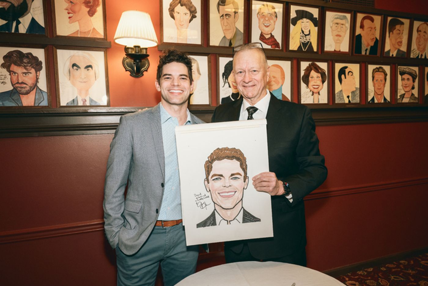 Photos: Jeremy Jordan Receives Portrait at Sardi's Photos: Jeremy Jordan Receives Portrait at Sardi's Image