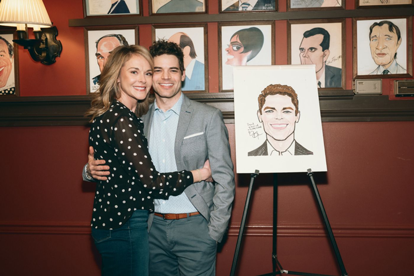 Photos: Jeremy Jordan Receives Portrait at Sardi's Photos: Jeremy Jordan Receives Portrait at Sardi's Image