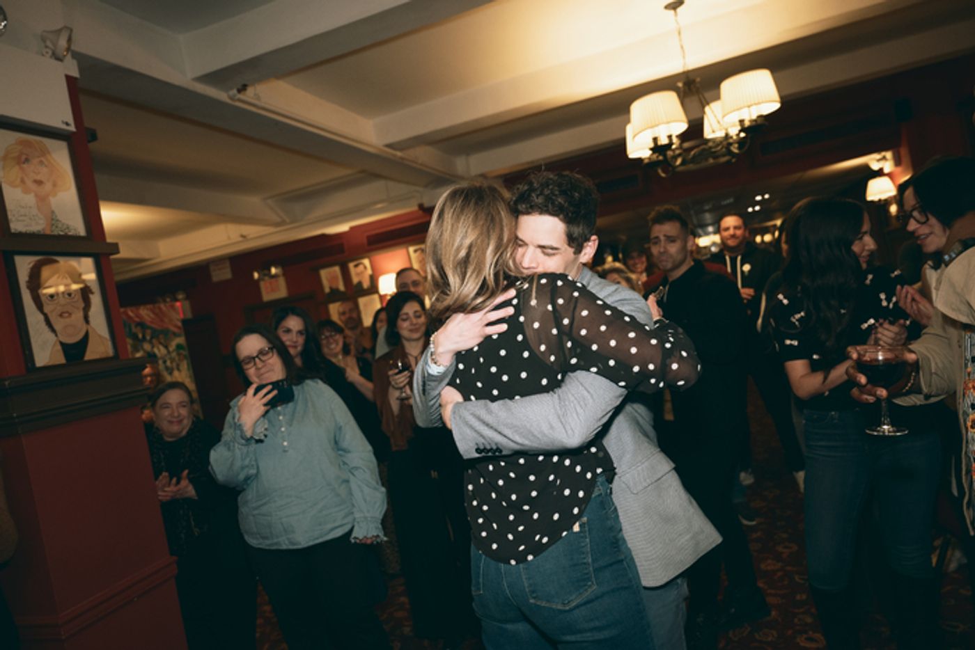 Photos: Jeremy Jordan Receives Portrait at Sardi's Photos: Jeremy Jordan Receives Portrait at Sardi's Image