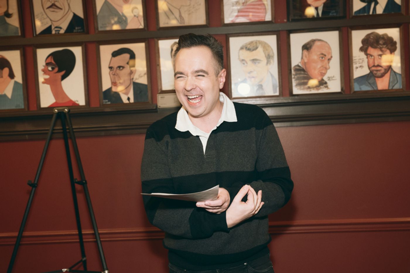 Photos: Jeremy Jordan Receives Portrait at Sardi's  Image