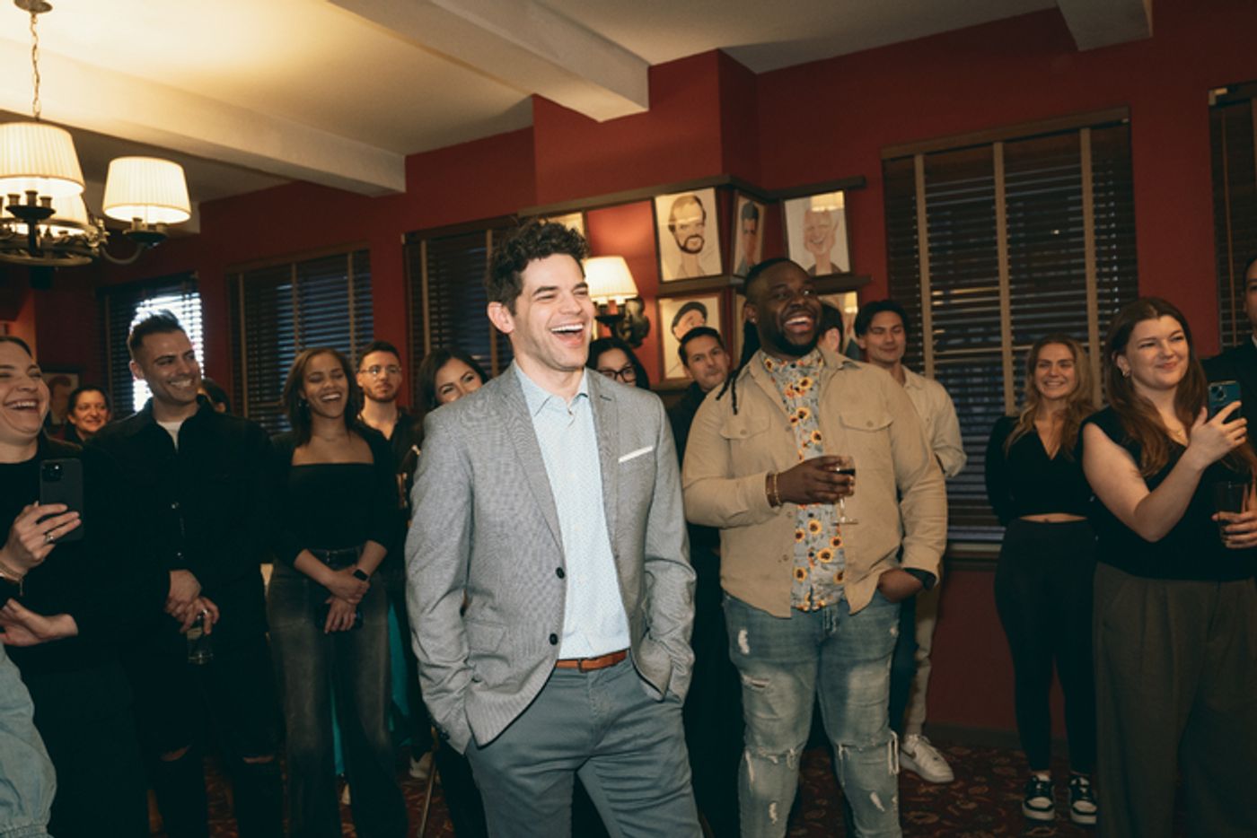 Photos: Jeremy Jordan Receives Portrait at Sardi's Photos: Jeremy Jordan Receives Portrait at Sardi's Image
