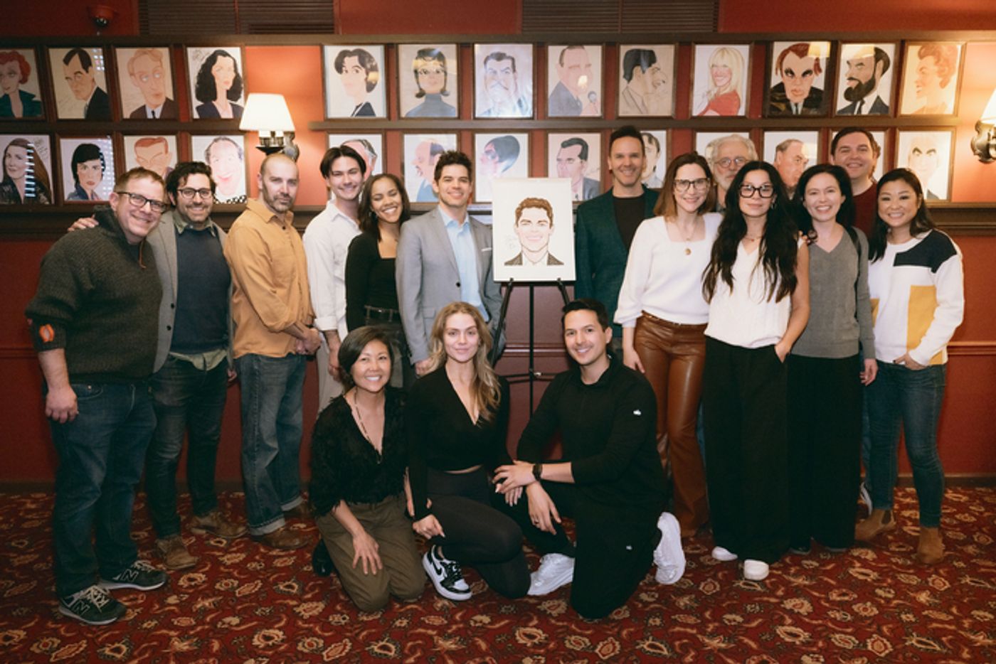 Photos: Jeremy Jordan Receives Portrait at Sardi's Photos: Jeremy Jordan Receives Portrait at Sardi's Image