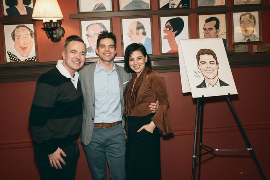 Photos: Jeremy Jordan Receives Portrait at Sardi's  Image