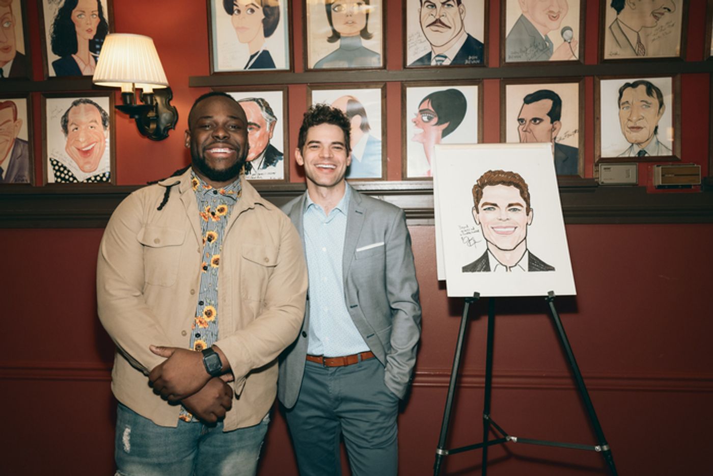 Photos: Jeremy Jordan Receives Portrait at Sardi's Photos: Jeremy Jordan Receives Portrait at Sardi's Image