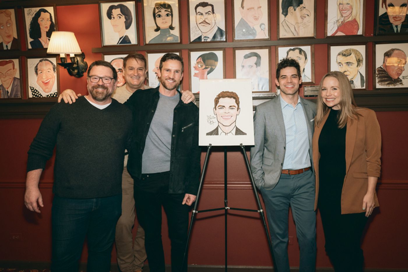 Photos: Jeremy Jordan Receives Portrait at Sardi's Photos: Jeremy Jordan Receives Portrait at Sardi's Image