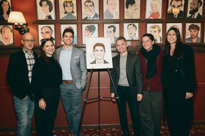 Jeremy Jordan and team Photo