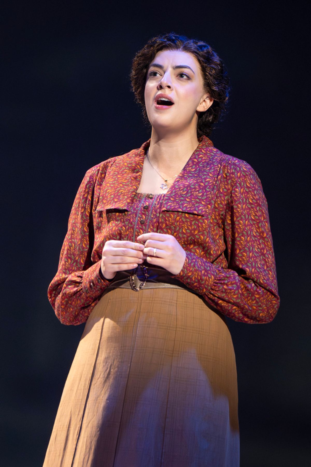 Talia Suskauer in the National Tour of PARADE at 