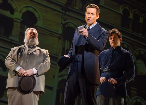 Jason Simon, Andrew Samonsky and Ben Cherington in the National Tour of PARADE Photo