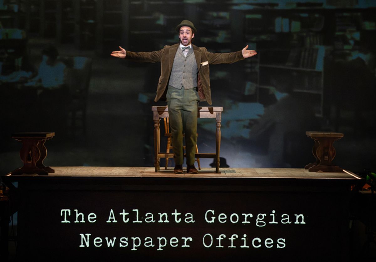 Michael Tacconi in the National Tour of PARADE at 