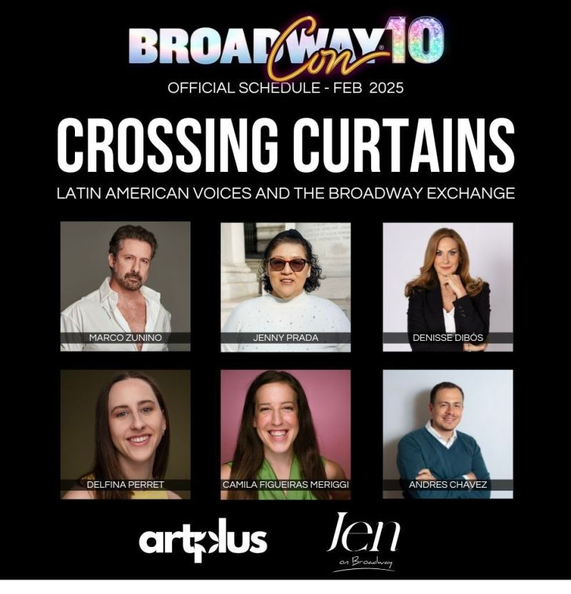 Broadway CON 10 : “Crossing Curtains, Latin Voices, and the Broadway Exchange”  Image