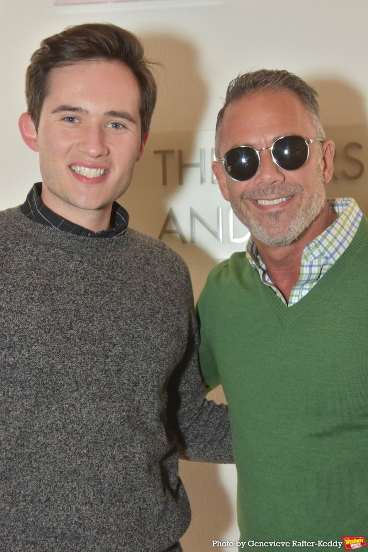 Mickey White and Bruce Robert Harris at 