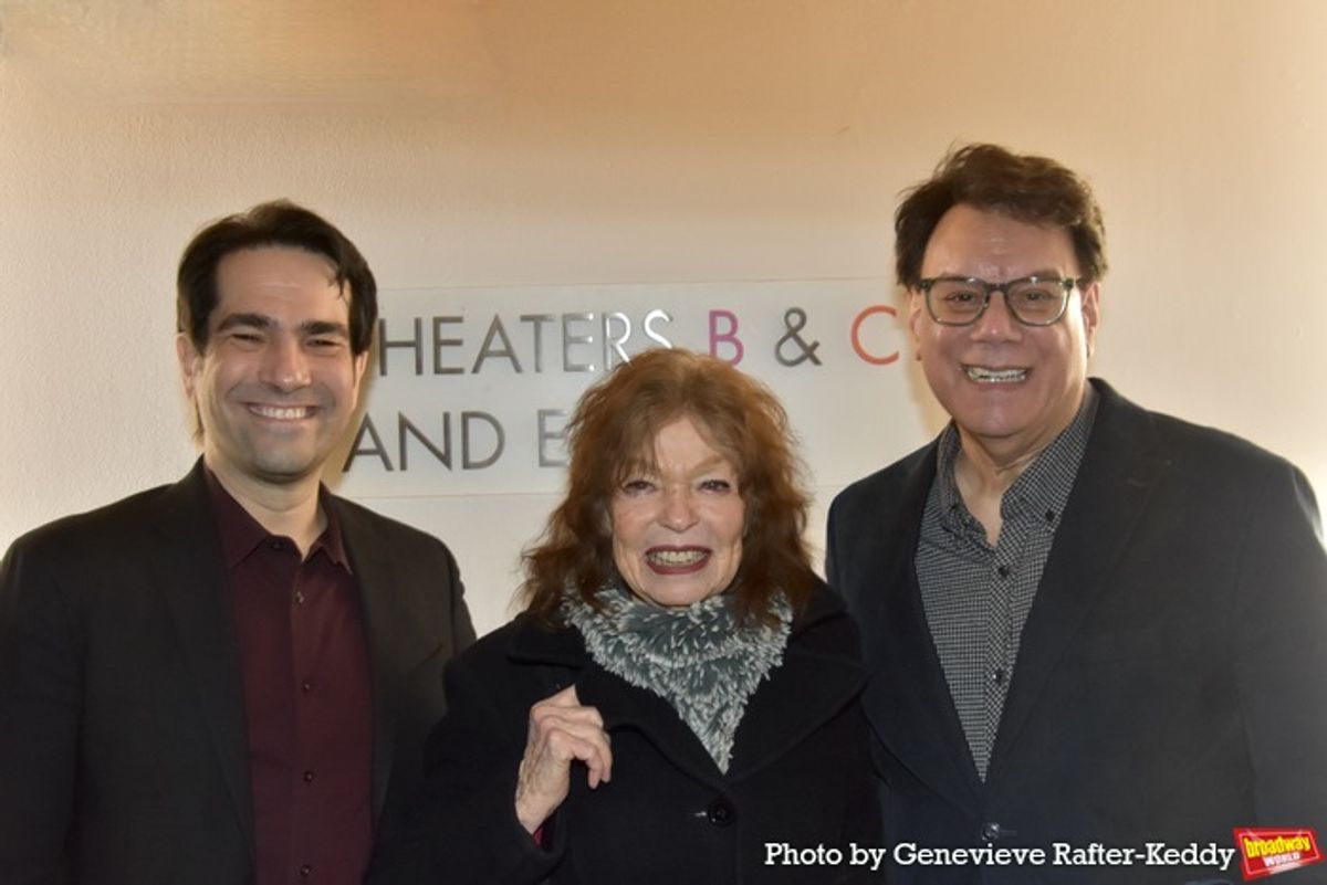 Stephen Nachamie , Gretchen Cryer and Joe Brancato at 