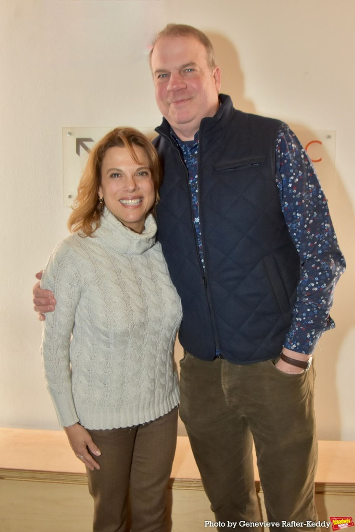 Andrea Bianchi and John Wooten at 